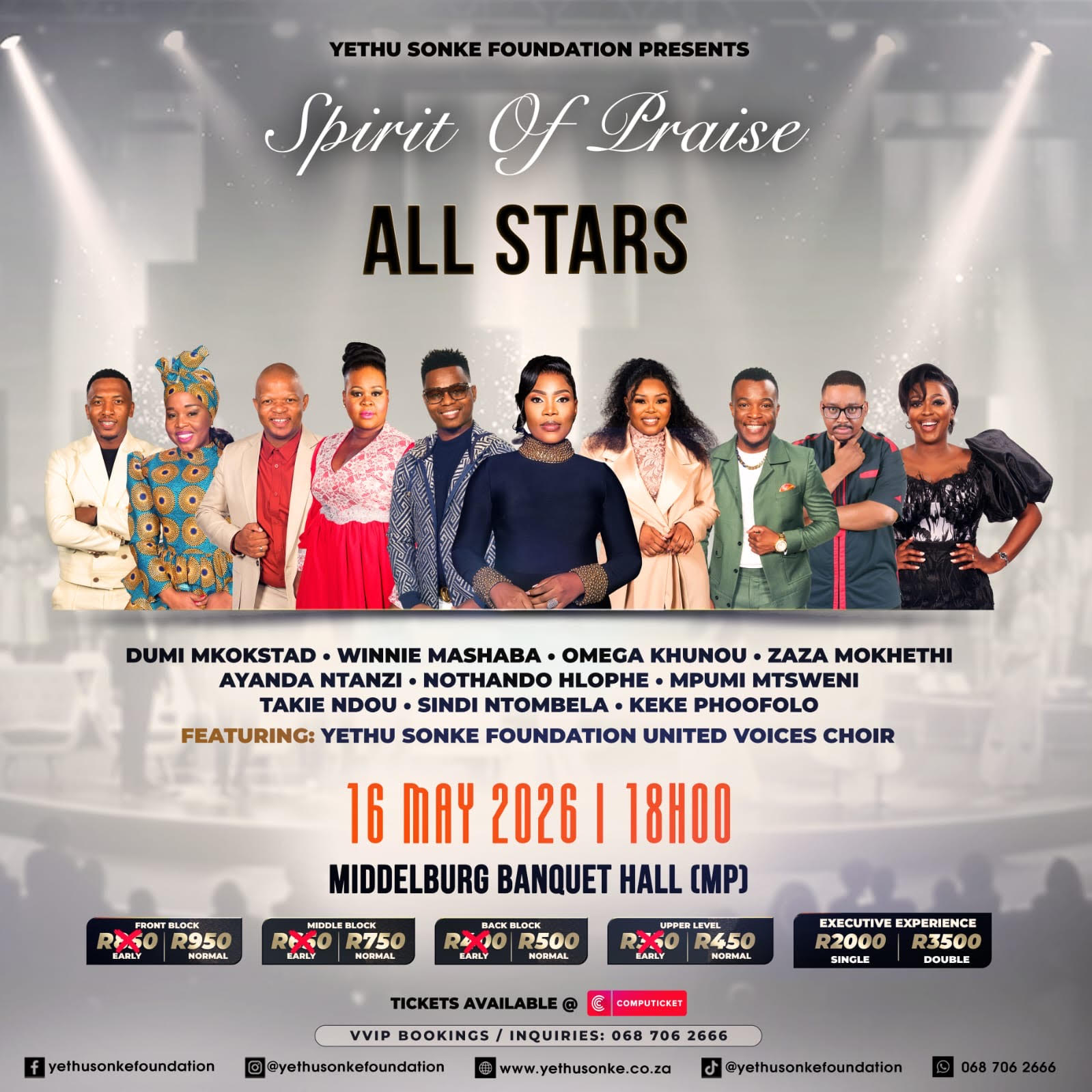 Spirit of Praise All Stars Poster